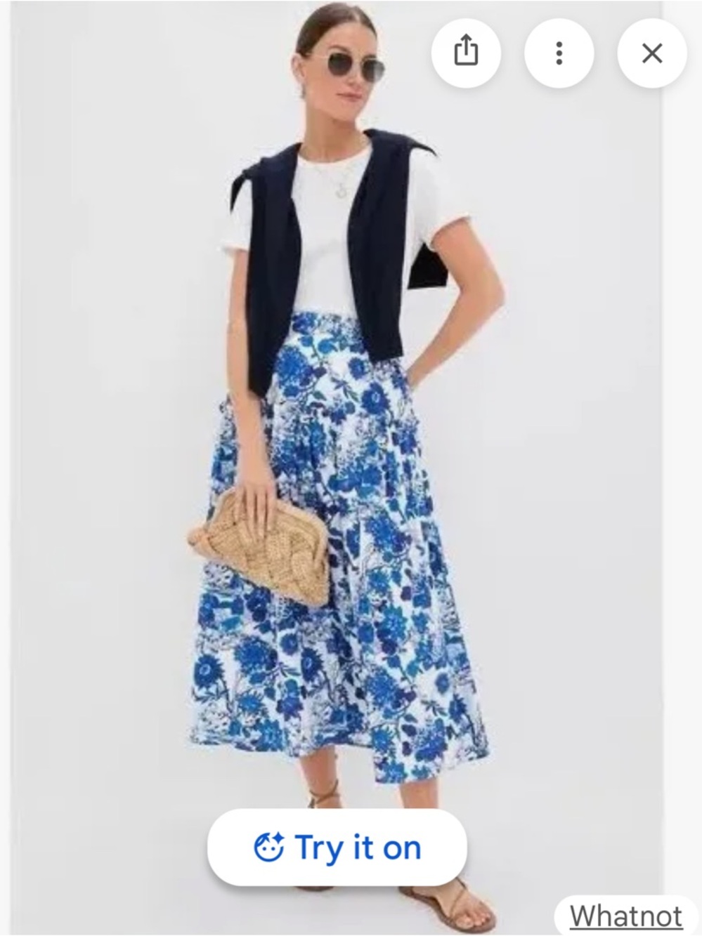 TUCKERNUCK Hyacinth House Isla Floral Maxi Skirt - XS